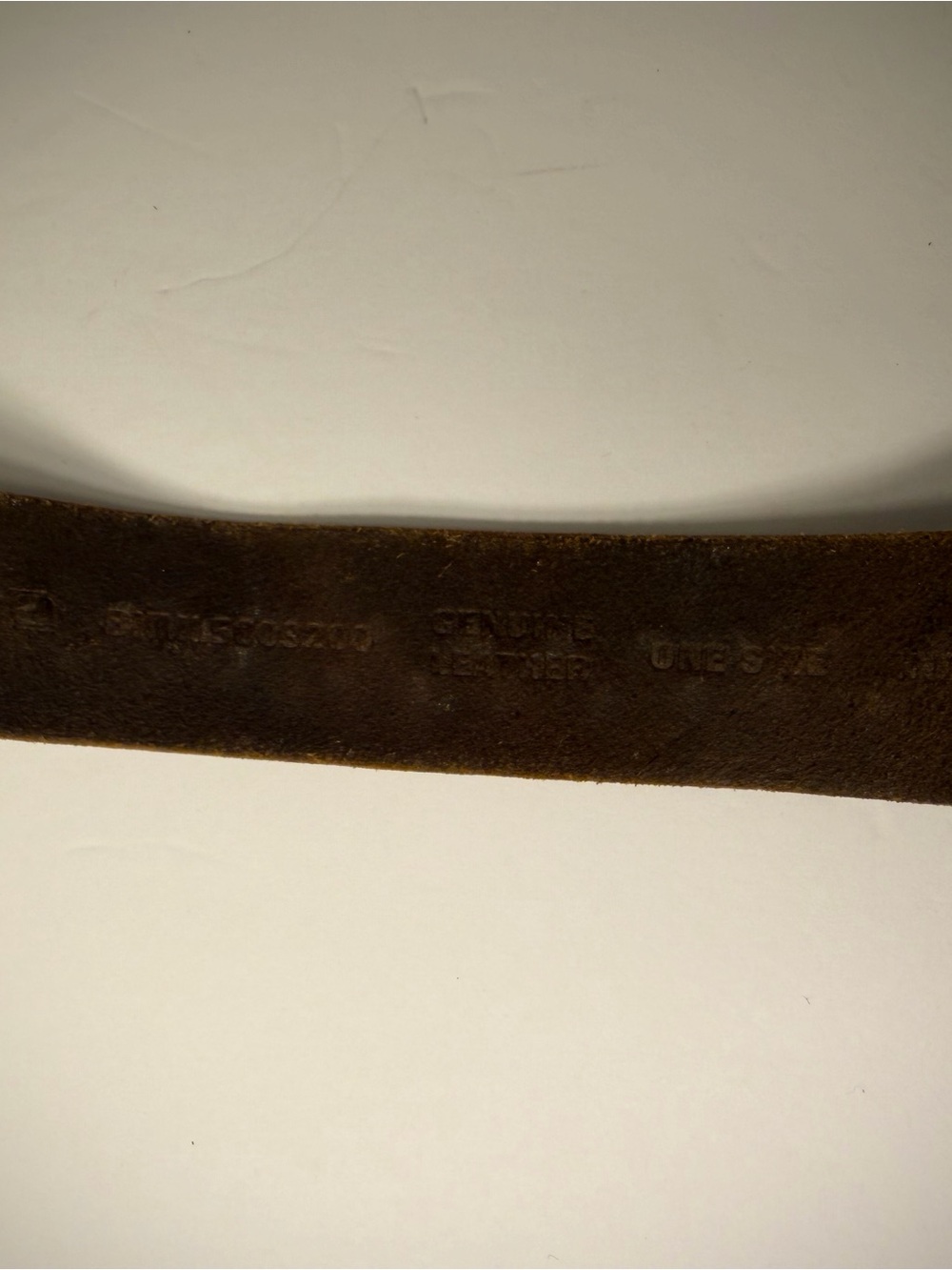 Brown Leather Zigzag Snap Cuff Bracelet - Picture 2 of 5